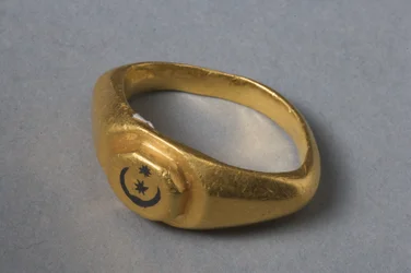 Ring with Niello Inlay
